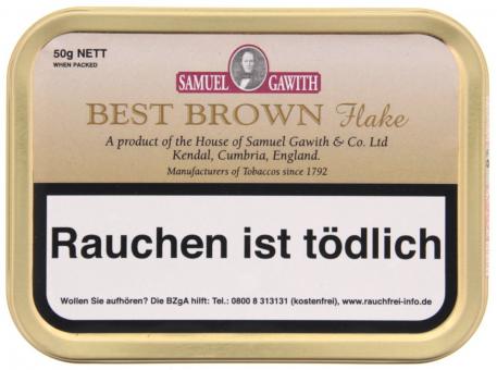 Samuel Gawith Best Brown Flake 50g 50 g = 1 Dose