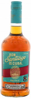 Santiago de Cuba 8 Anos Rum 700 ml = Flasche