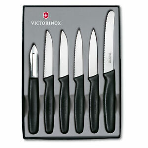 Victorinox Swiss Classic Gemüsemesser 6 tlg. black