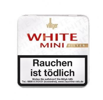 Villiger White Mini Smooth Sumatra Filter 20 Stück = Packung (-3% CV24-Packungsrabatt)