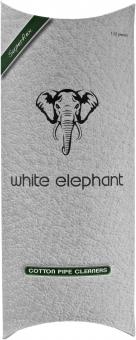 White Elephant Cotton Pipe Cleaners  100 Stück = Packung