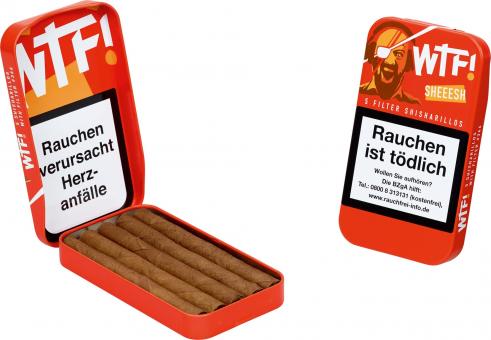 WTF! Shisharillo SHEEESH 5 Stück = Dose 