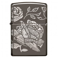 ZIPPO black ice Currency Design 60005211 