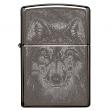 ZIPPO black ice Wolf Design 60004546 