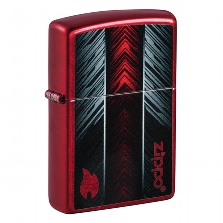 ZIPPO candy apple red Red and Gray Zippo 60006143 