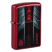 ZIPPO candy apple red Red and Gray Zippo 60006143  