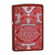 ZIPPO candy apple red Zippo Scroll 60003444 