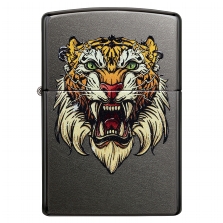 ZIPPO gray dusk Tiger Color Image 60005675 