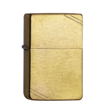 ZIPPO messing gebürstet Vintage Streifen 60000808  