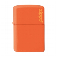 ZIPPO Orange matt with Zippo Logo 60001268 