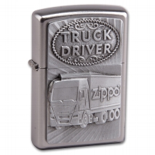 ZIPPO satiniert Truck Driver Emblem 2005895 