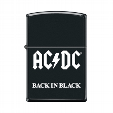 ZIPPO schwarz Lack AC/DC Back in Black 60004730 