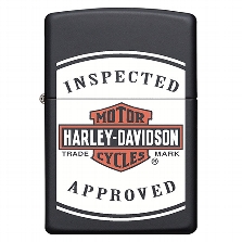 ZIPPO schwarz matt Harley Davidson 60005591 