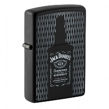 ZIPPO schwarz matt Jack Daniels 60006127 