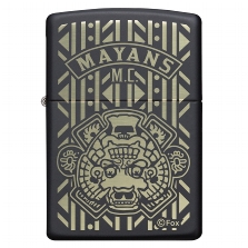 ZIPPO schwarz matt Mayans M.C. 60005235 