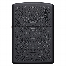 ZIPPO schwarz matt Two Tone Design 60004889  
