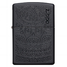 ZIPPO schwarz matt Two Tone Design 60004889 