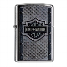 ZIPPO Street chrom Harley Davidson Metal 60000099 