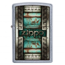 ZIPPO Street chrom Patina Zippo Design 60004422 