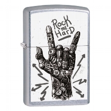 ZIPPO Street chrom Rock Hand Design 60005333  
