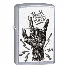 ZIPPO Street chrom Rock Hand Design 60005333 