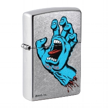 ZIPPO Street chrom Santa Cruz Hand 60006129  